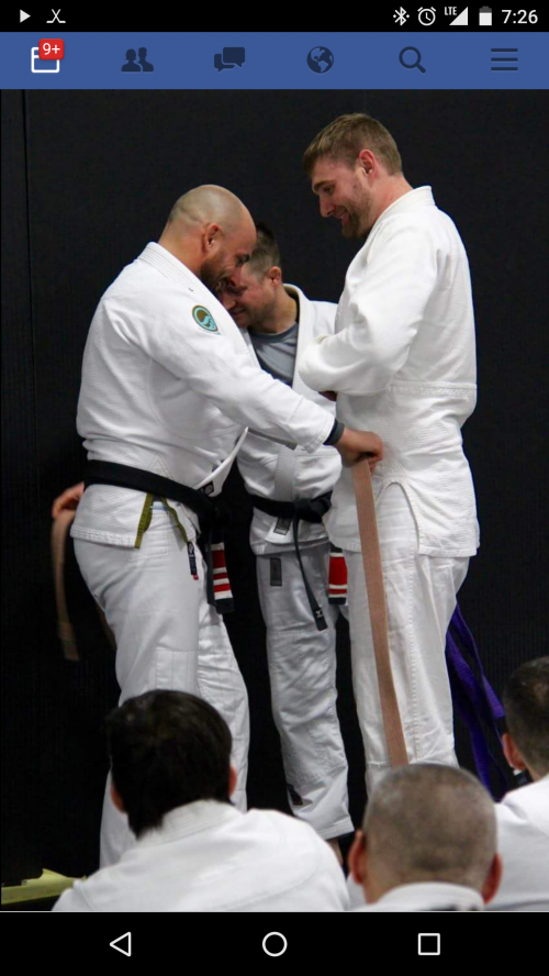 Brown belt · December 19, 2015 · Promoted by Josh Russell
