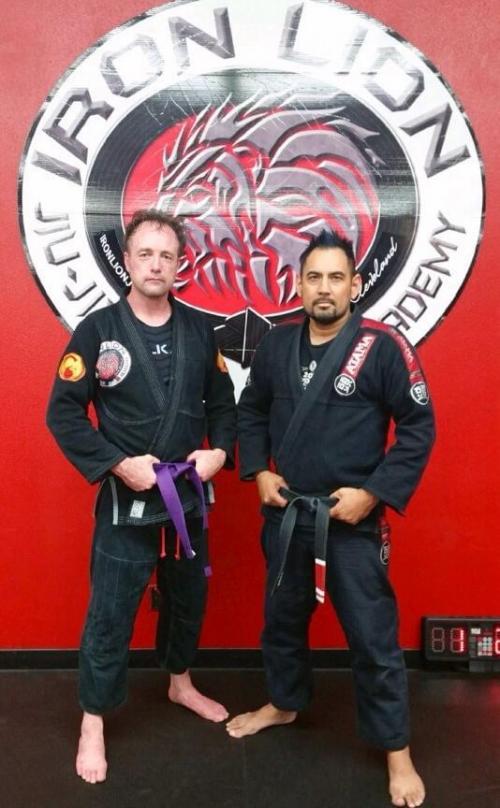 Purple belt · July 13, 2016 · Promoted by Professor Derek Cleveland