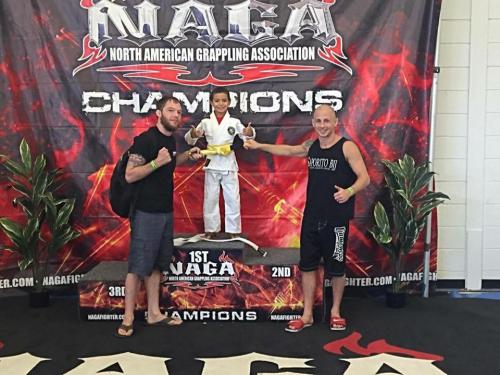Yellow belt · June 9, 2016 · Promoted by Shane Weinischke