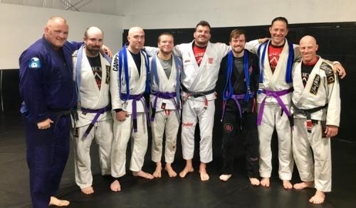 Purple belt · October 5, 2019 · Promoted by Tyler Calvey