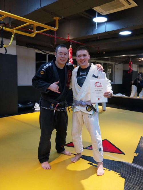 Thomas Fan Black belt KYLIN BJJ