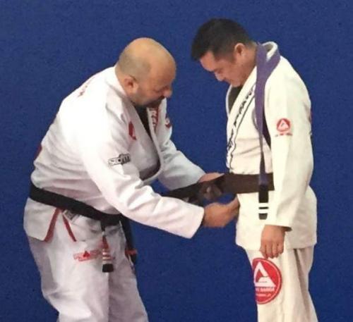 Brown belt · December 16, 2017 · Promoted by Magid Hage