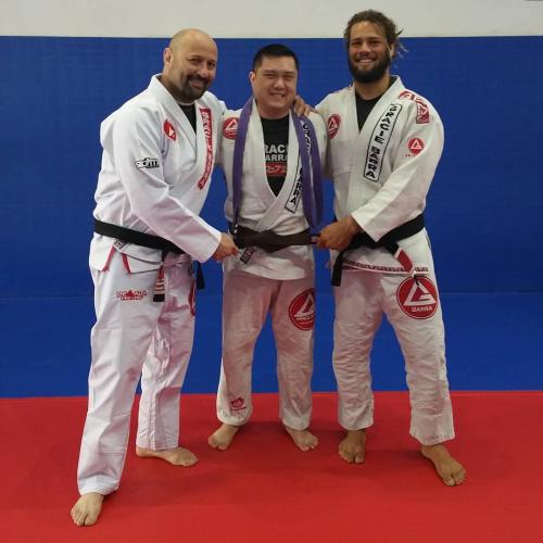 Brown belt · December 16, 2017 · Promoted by Magid Hage