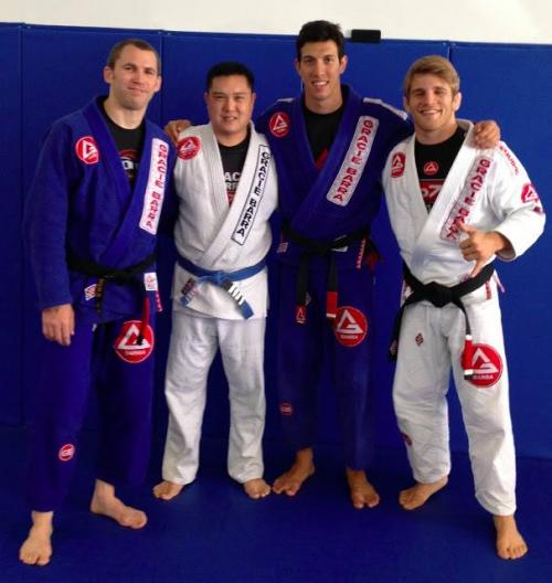 Met Budo Jake, Kayron Gracie, and AJ Agazarm when I was a Blue Belt