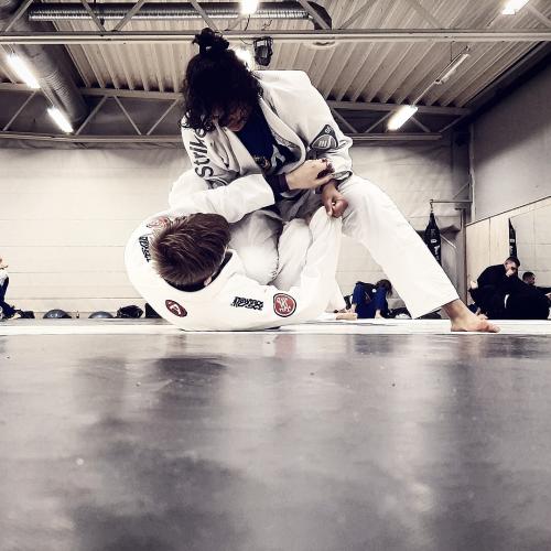 Sparring with my partner in crime