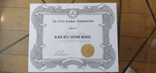 Black belt 2nd degree · September 11, 2017 · Promoted by Vinicius De Castro
