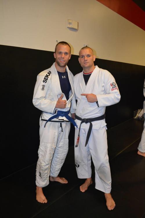 Blue belt · October 25, 2014 · Promoted by Jeremy Lafreniere