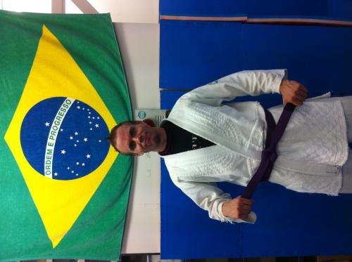 Purple belt · October 13, 2011 · Promoted by Takayuki Hirose