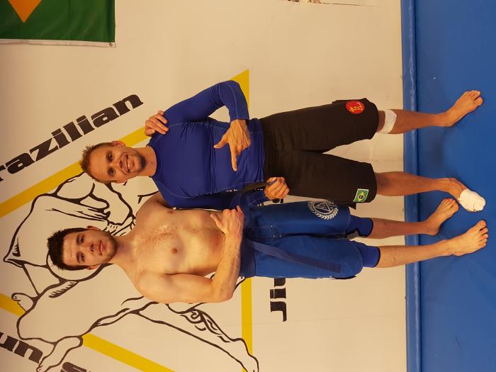 Blue belt · June 27, 2016 · Promoted by Robert Vingsnes