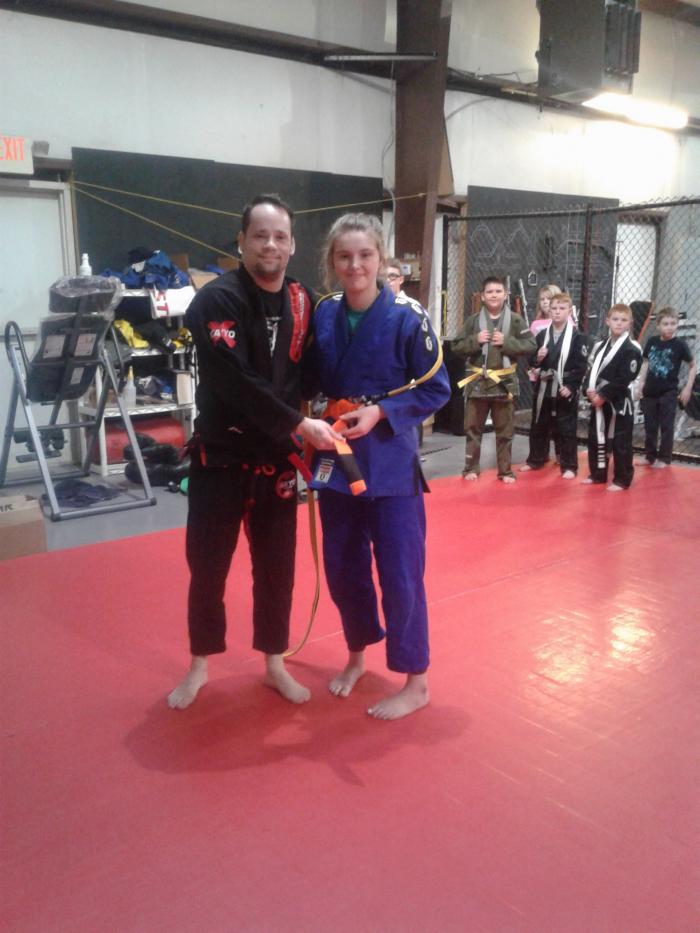 Orange belt · March 1, 2020 · Promoted by James Fisher