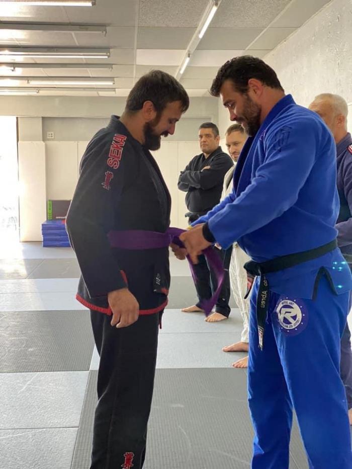 Purple belt · February 2, 2020 · Promoted by Ricardo Abreu