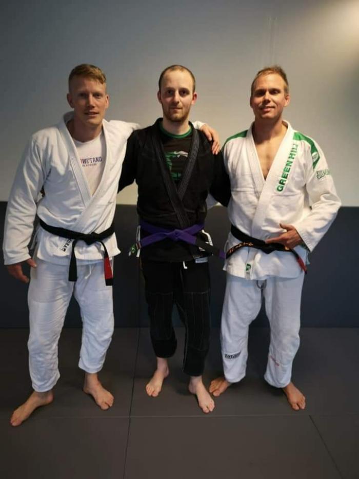 Purple belt · June 27, 2019 · Promoted by Robert Vingsnes