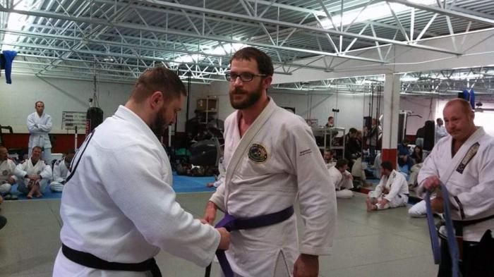 Purple belt · November 2, 2013 · Promoted by Bill Jones