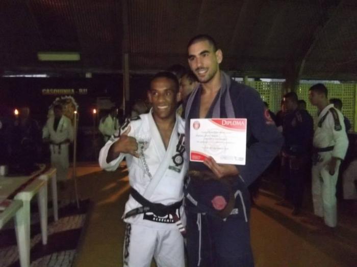 Brown belt · December 20, 2013 · Promoted by Cezar "Casquinha" Guimarães