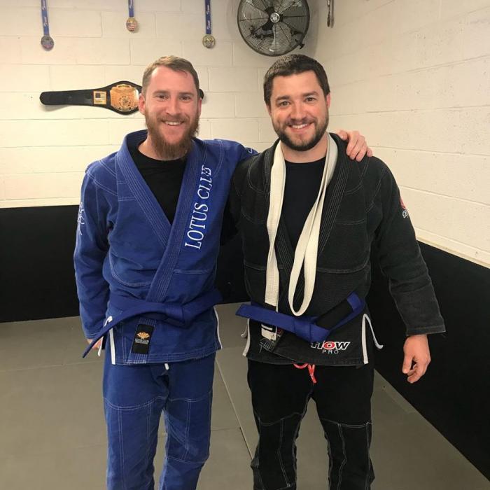 Blue belt · January 6, 2018 · Promoted by Sean Downie