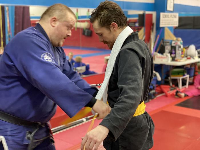Yellow belt · May 16, 2020 · Promoted by Paul Byars