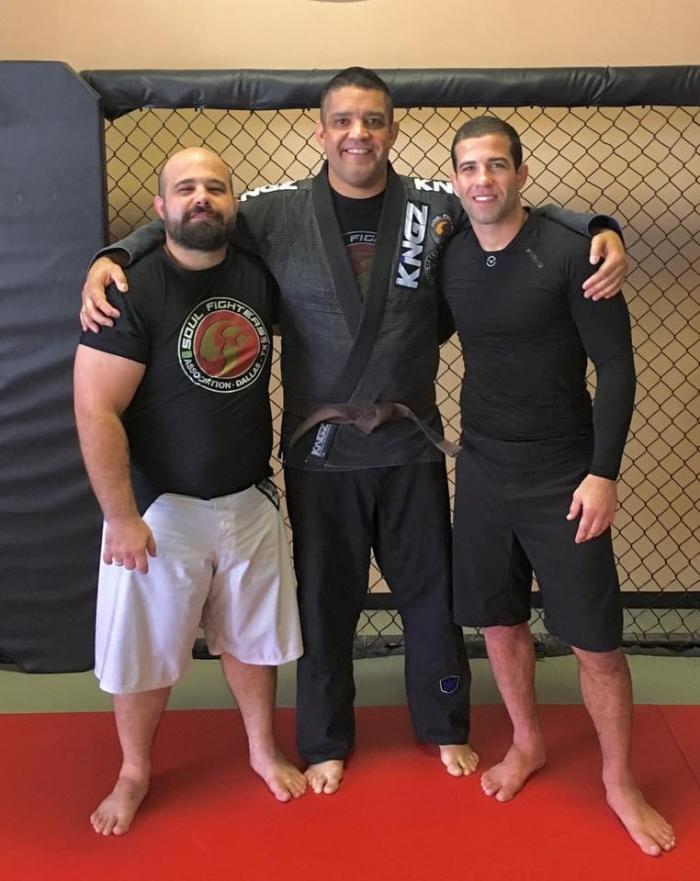 Training with my Professor Bruno & his brother Augusto ‘Tanquinho’ Mendes