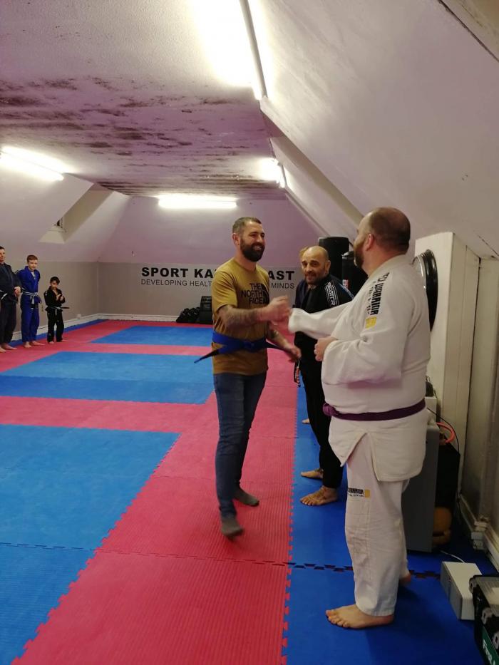 Blue belt · November 3, 2019 · Promoted by Grant Cruickshank