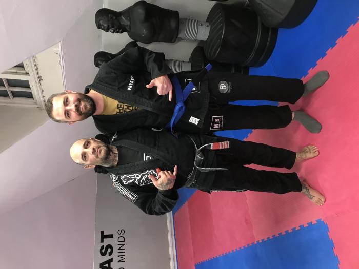 Blue belt · November 3, 2019 · Promoted by Grant Cruickshank