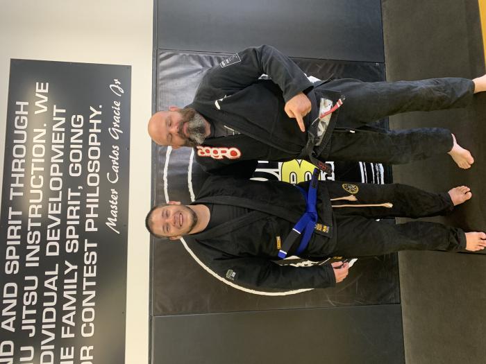 Blue belt · May 27, 2020 · Promoted by Bradley Barnes