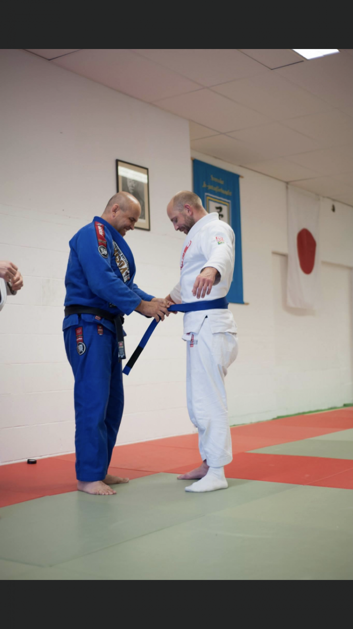 Blue belt · June 4, 2014 · Promoted by Marcelo Yogui
