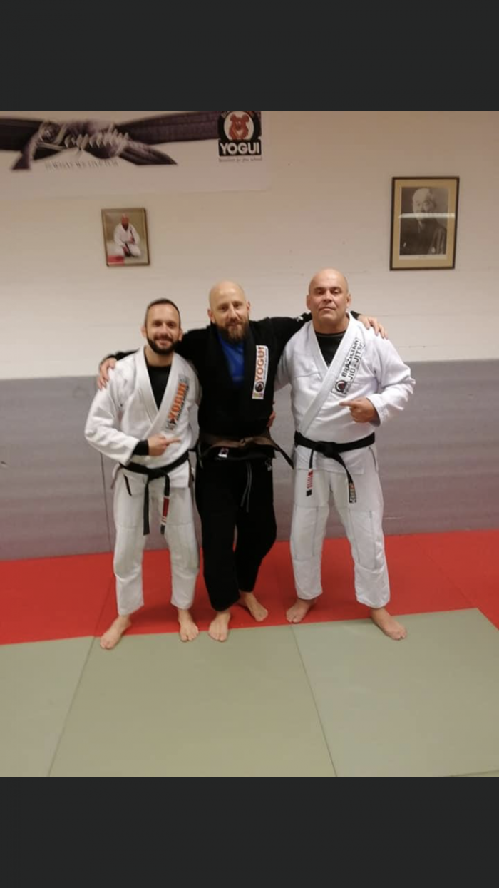Brown belt · December 9, 2018 · Promoted by Marcelo Yogui