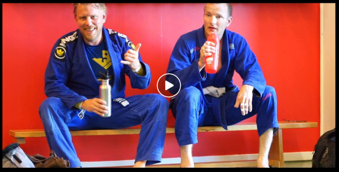 Take a zip of water after a great roll