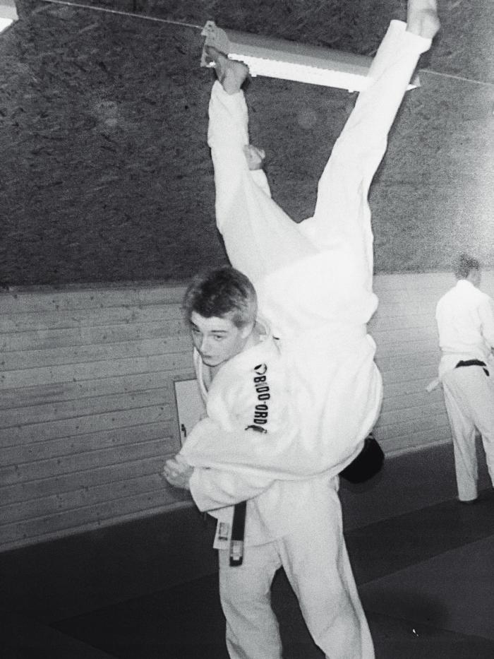 Old time judoka
