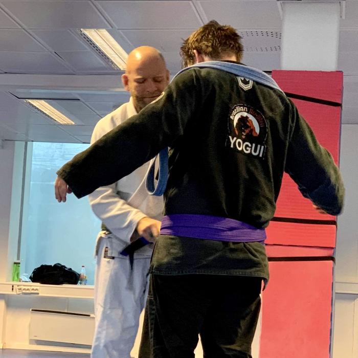 Purple belt promotion