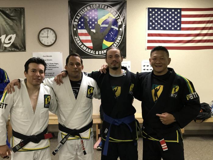 Blue belt · August 1, 2017 · Promoted by Roger Woo