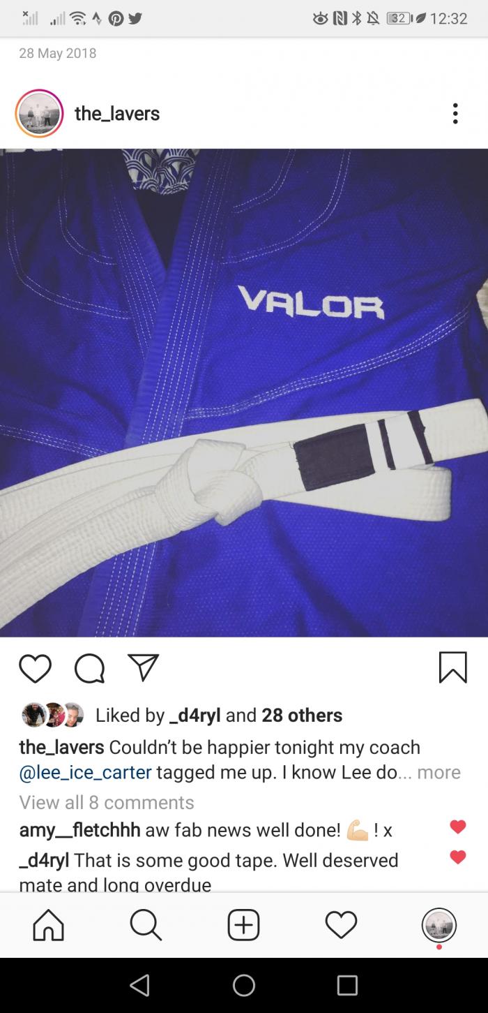 White belt · May 6, 2017