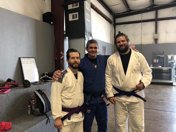 Purple belt · April 28, 2018 · Promoted by Gerald Gonzalez