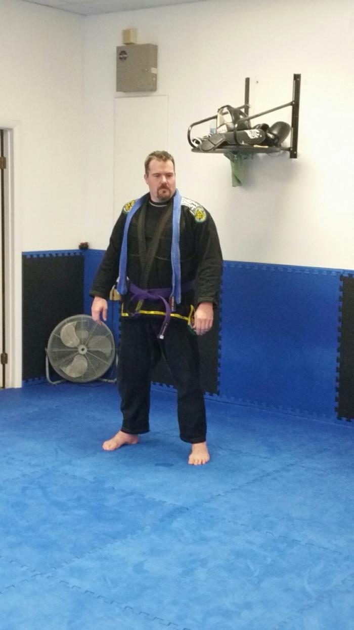 Purple belt · April 13, 2017 · Promoted by Michael Rooney
