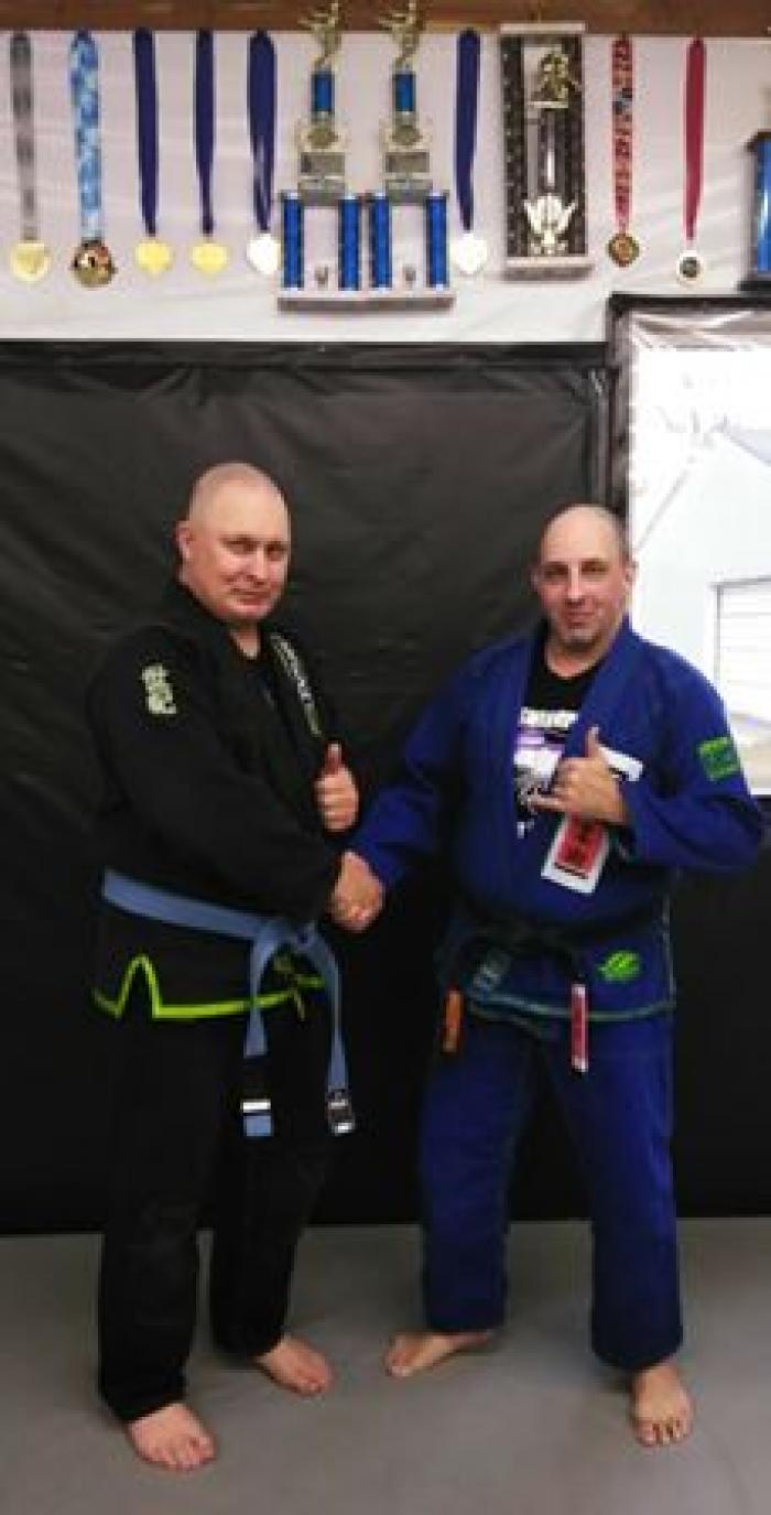 Blue belt · October 27, 2019 · Promoted by Jason Williard