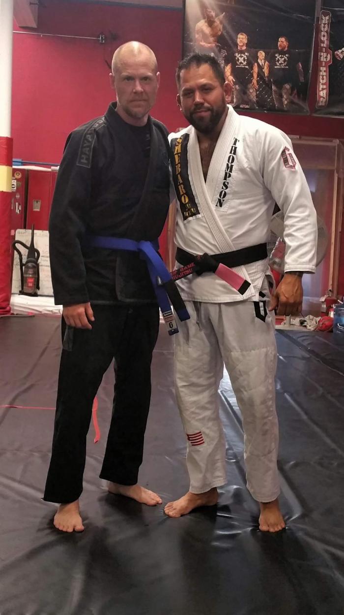 Blue belt · August 1, 2019 · Promoted by JJ Thompson