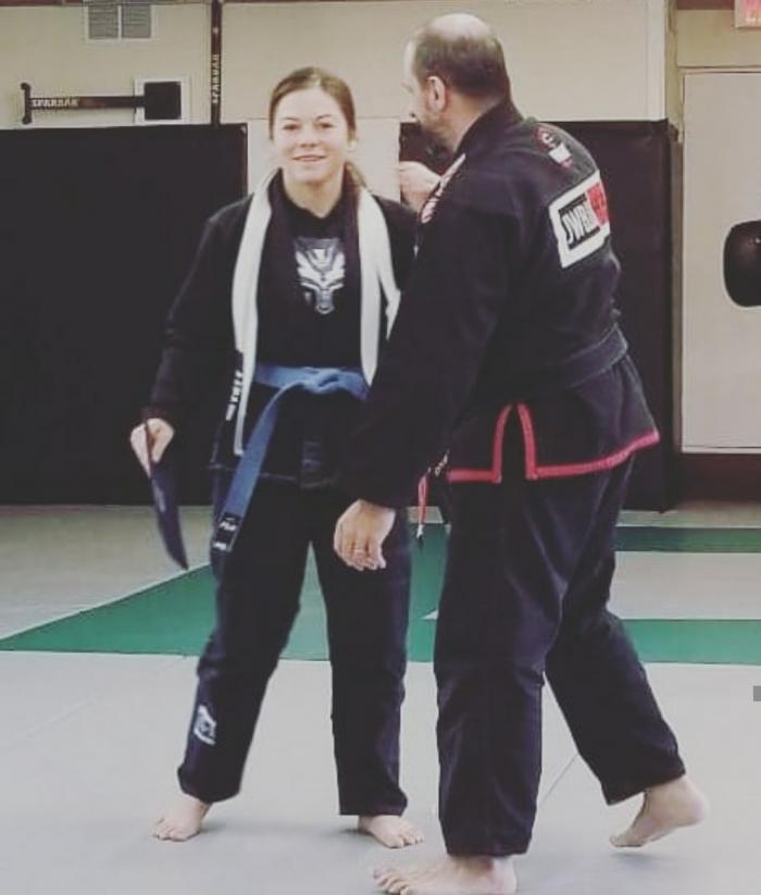 Blue belt · July 14, 2019 · Promoted by Jason Williard
