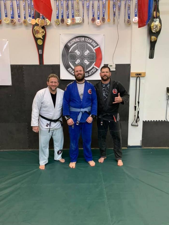 Blue belt · November 17, 2019 · Promoted by Josh Johnson