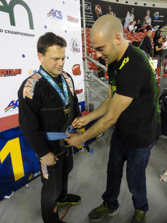 Blue belt · April 6, 2014 · Promoted by Samuel Sanvicente