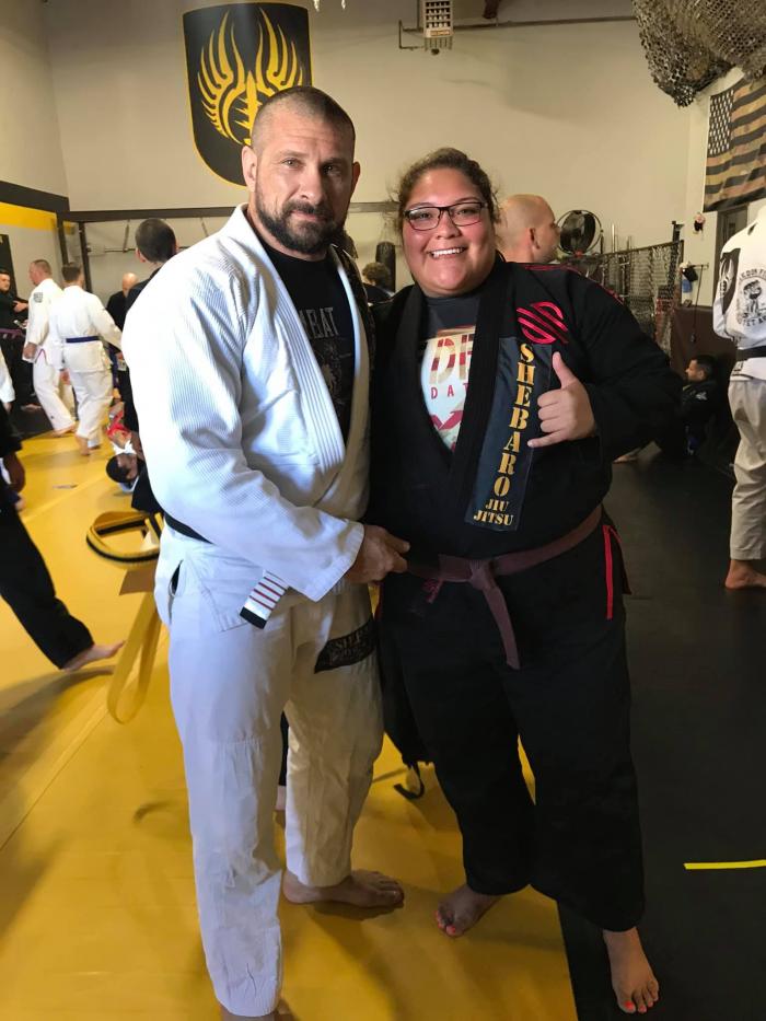 Brown belt · June 11, 2020 · Promoted by Alan Shebaro