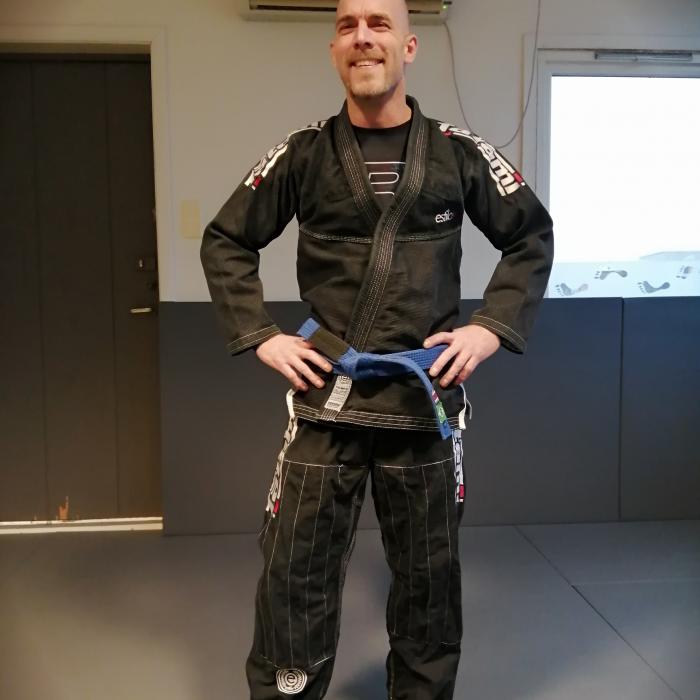 Blue belt · March 7, 2019 · Promoted by Robert Vingsnes