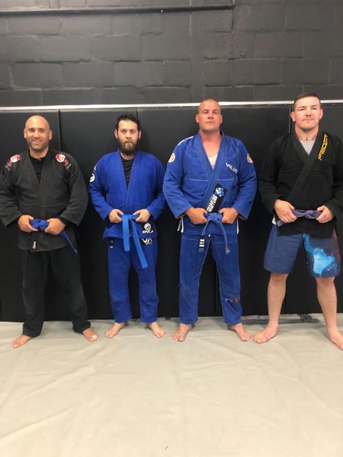 Blue belt · December 16, 2019 · Promoted by Gideon Drotschie