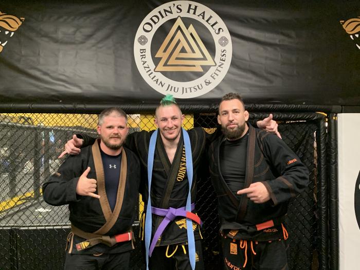 Purple belt · June 15, 2020 · Promoted by Steve Ficca