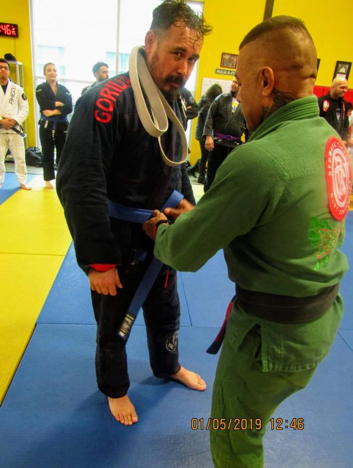Blue belt · January 5, 2019 · Promoted by Angel Lopez