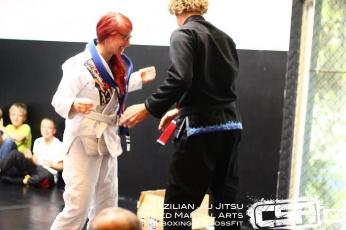 Blue belt · January 21, 2014 · Promoted by Christian Graugart