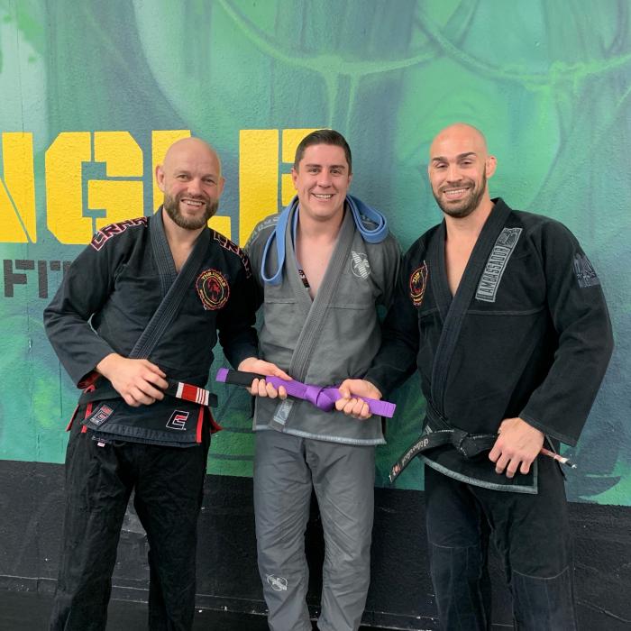 Purple belt · December 15, 2018 · Promoted by Thiago Domingues