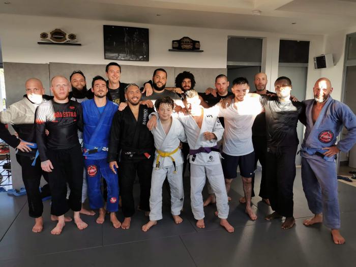 Bjj training Yoda Fight School