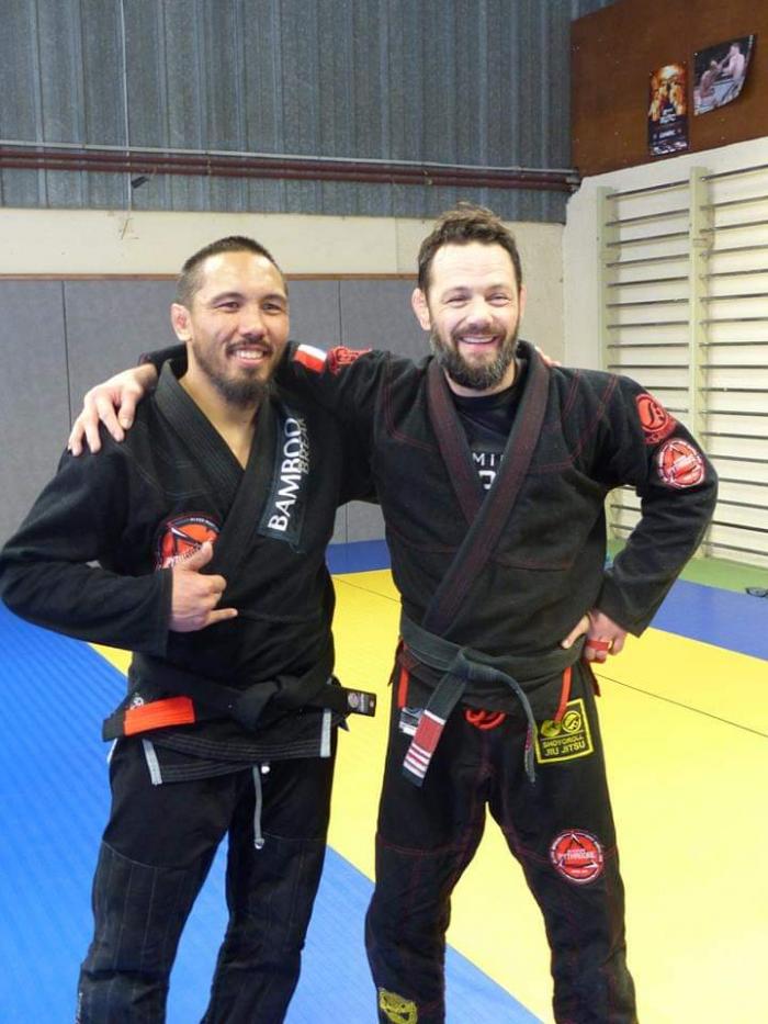 Mestre Fernandez Emmanuel black belt promotion