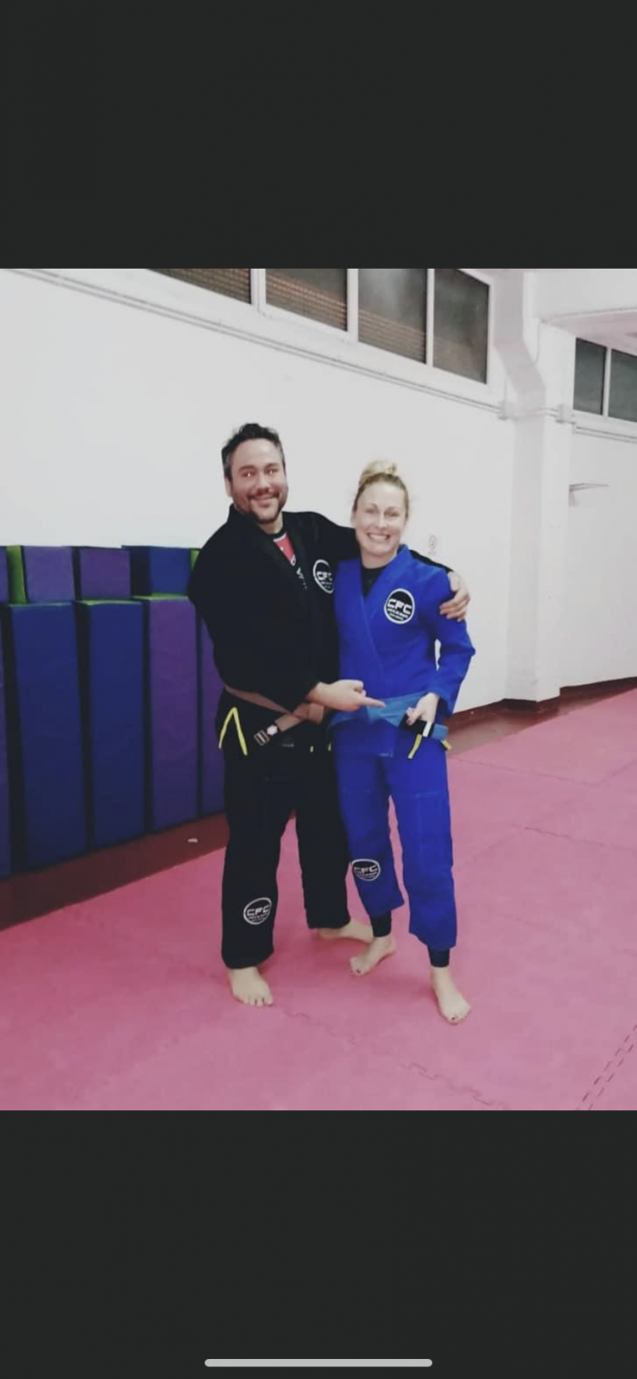 Blue belt · June 8, 2019 · Promoted by David Louzan Fidalgo