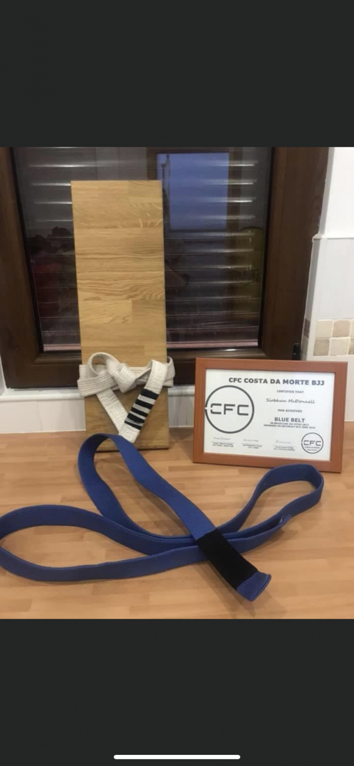 Blue belt · June 8, 2019 · Promoted by David Louzan Fidalgo