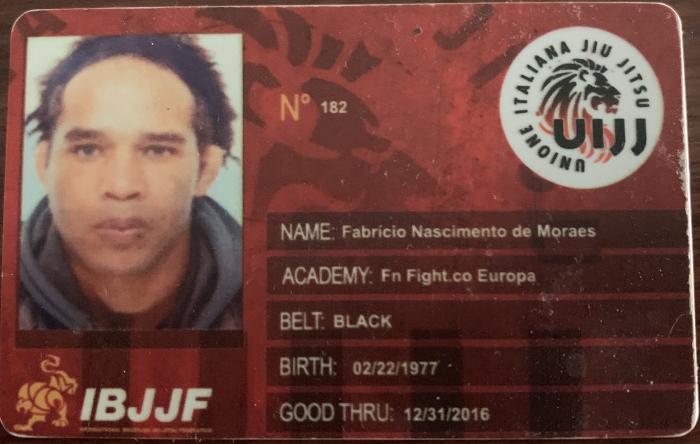 Black belt 1st degree · December 22, 2005 · Promoted by RODRIGO ANTONIO GARCIA